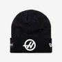 Haas Racing F1 Essential Camo Cuff Beanie - Black Hats Haas F1 Racing Team