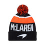 McLaren Racing F1 New Era Sport Cuff Beanie - Black Hats McLaren-Castore