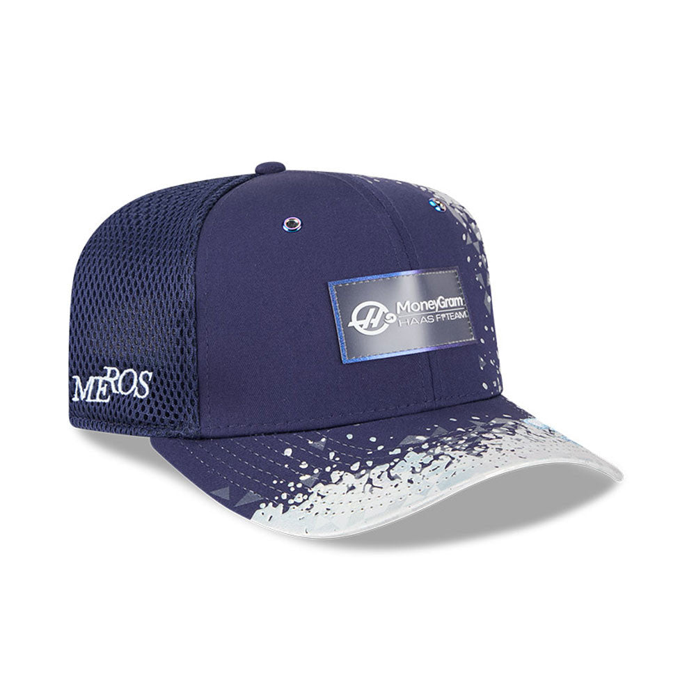 Haas Racing F1 New Era 9Seventy Special Edition Esteban Ocon Las Vegas GP Hat - Navy Hats Haas F1 Racing Team