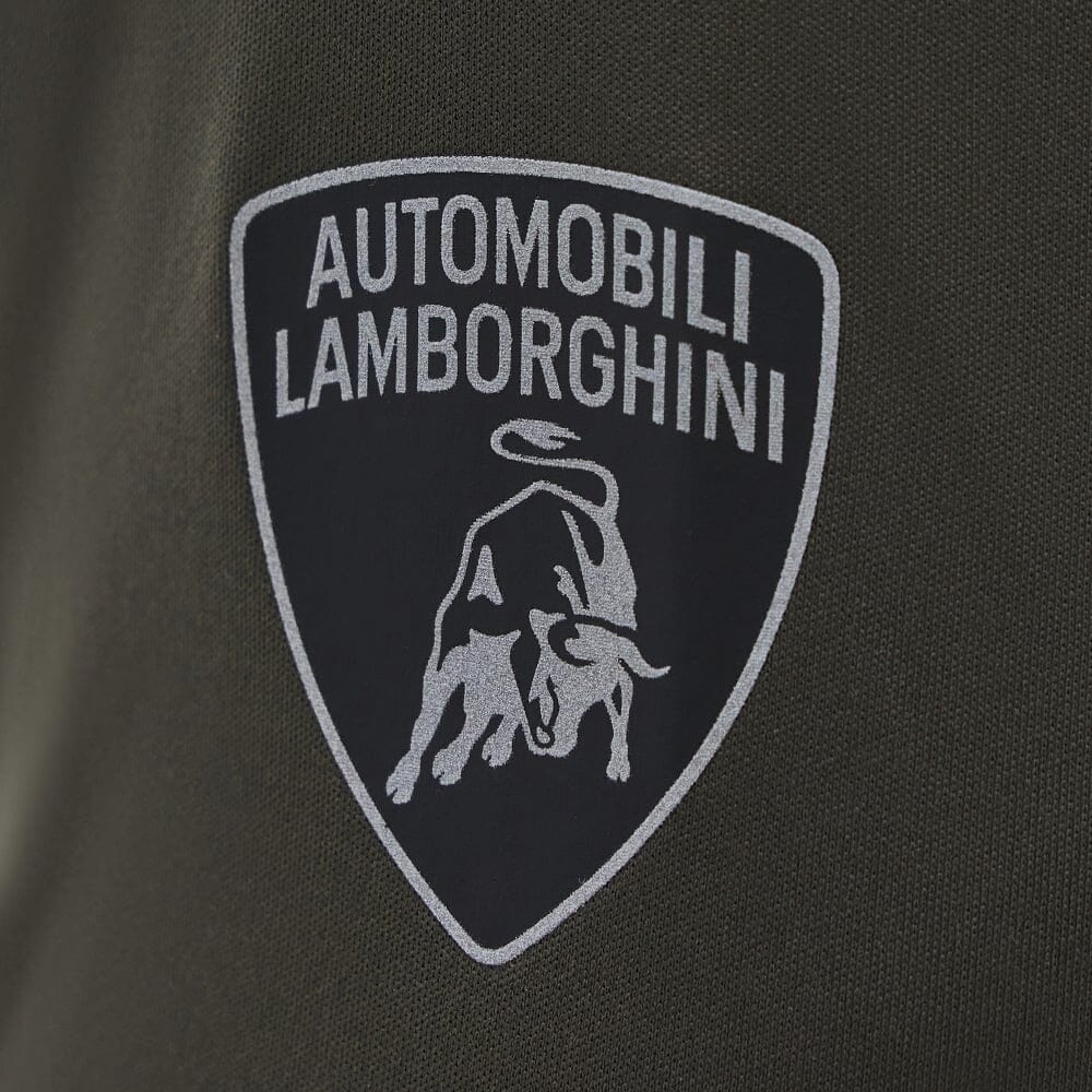 Automobili Lamborghini Men's Activewear T-Shirt - Green T-shirts Automobili Lamborghini