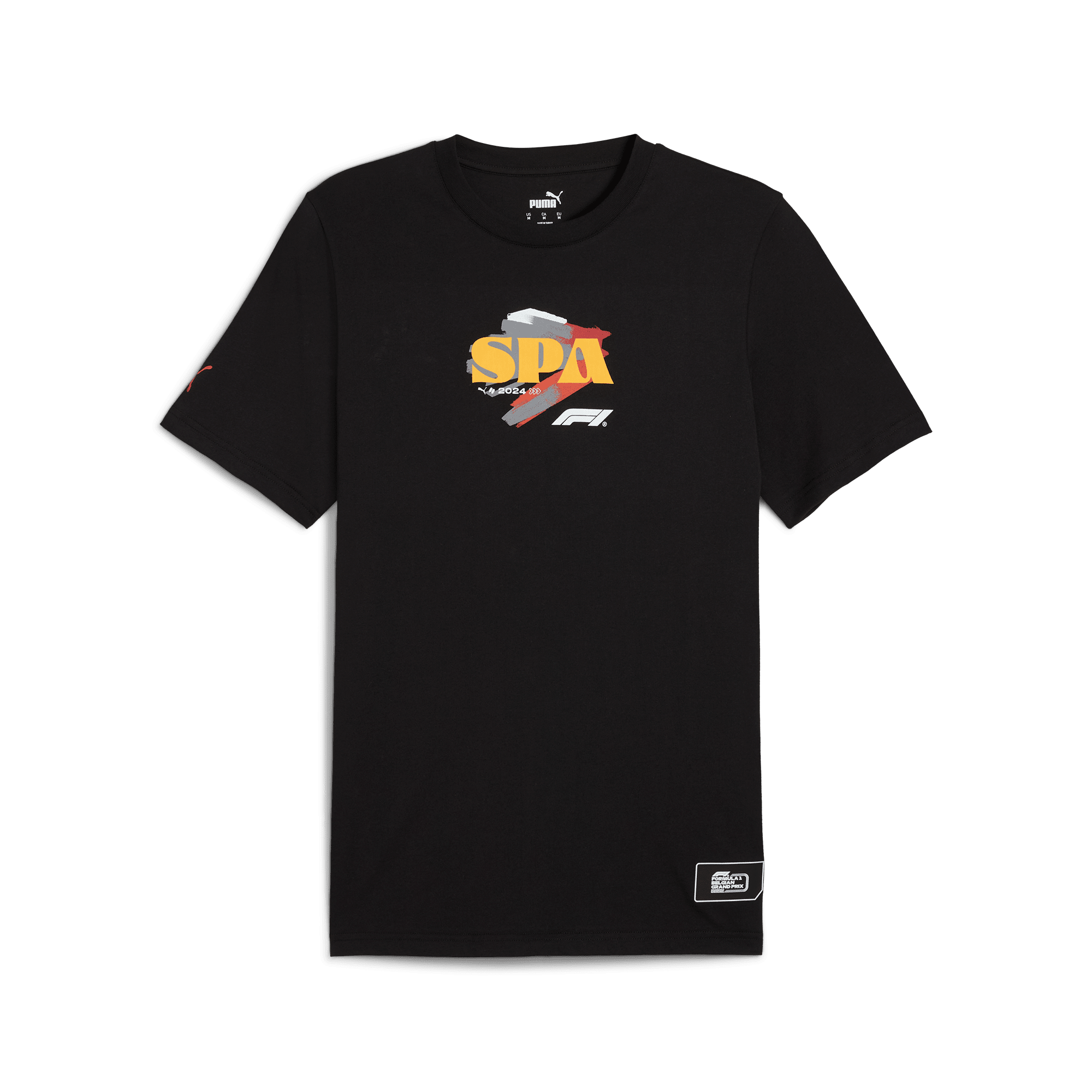 Formula 1 Tech Limited Edition Men's Belgium GP T-Shirt - Black T-shirts Formula 1