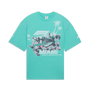 Formula 1 Tech Collection F1 Miami GP Pitstop T-Shirt - Puma White/Aquatic T-shirts Formula 1 S Green