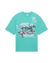 Formula 1 Tech Collection F1 Miami GP Pitstop T-Shirt - Puma White/Aquatic T-shirts Formula 1 S Green