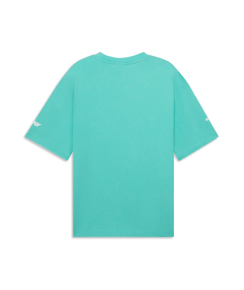 Formula 1 Tech Collection F1 Miami GP Pitstop T-Shirt - Puma White/Aquatic T-shirts Formula 1
