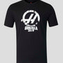 Haas Racing F1 X Godzilla Comic T-Shirt - Black T-shirts Haas F1 Racing Team