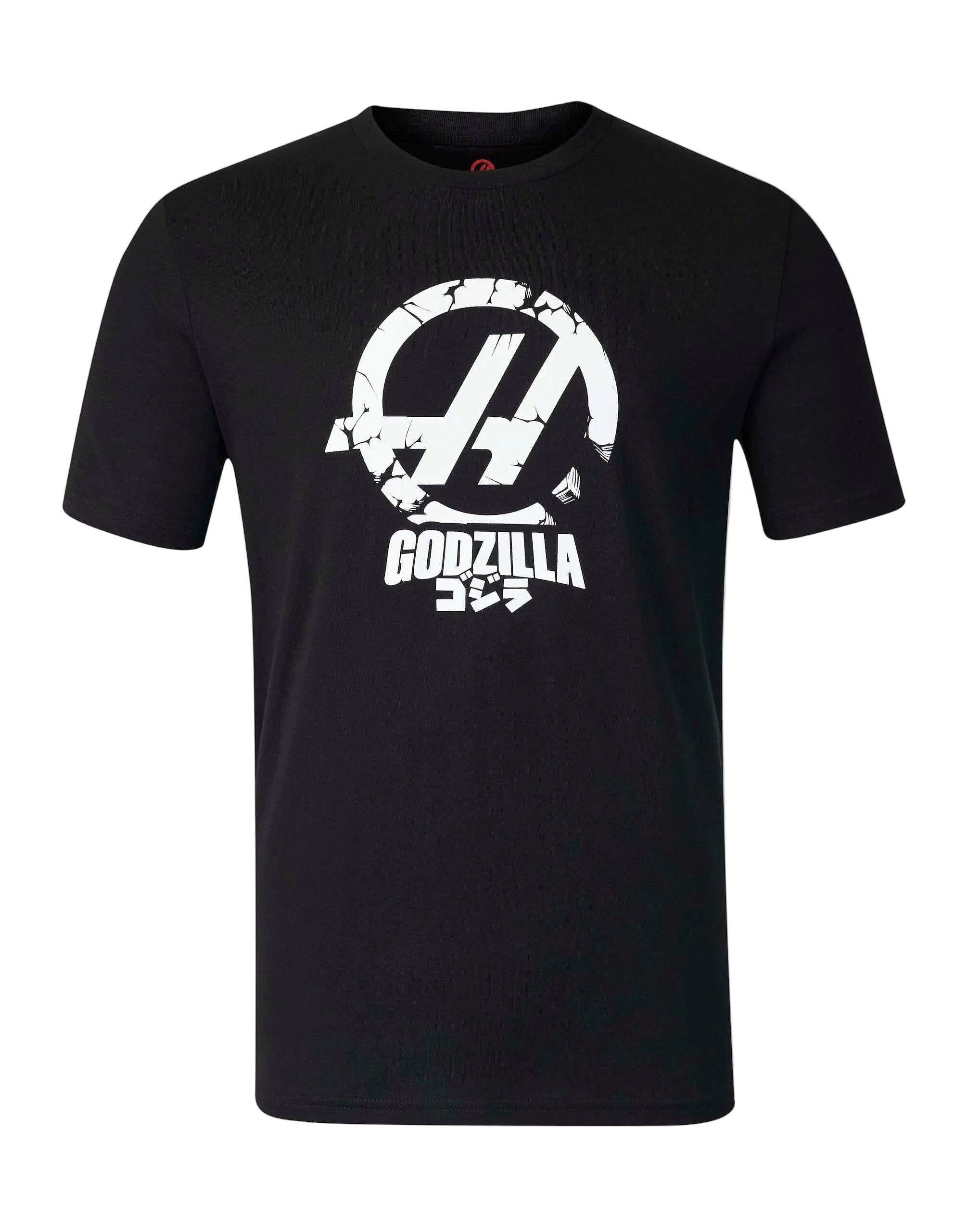 Haas Racing F1 X Godzilla Comic T-Shirt - Black T-shirts Haas F1 Racing Team