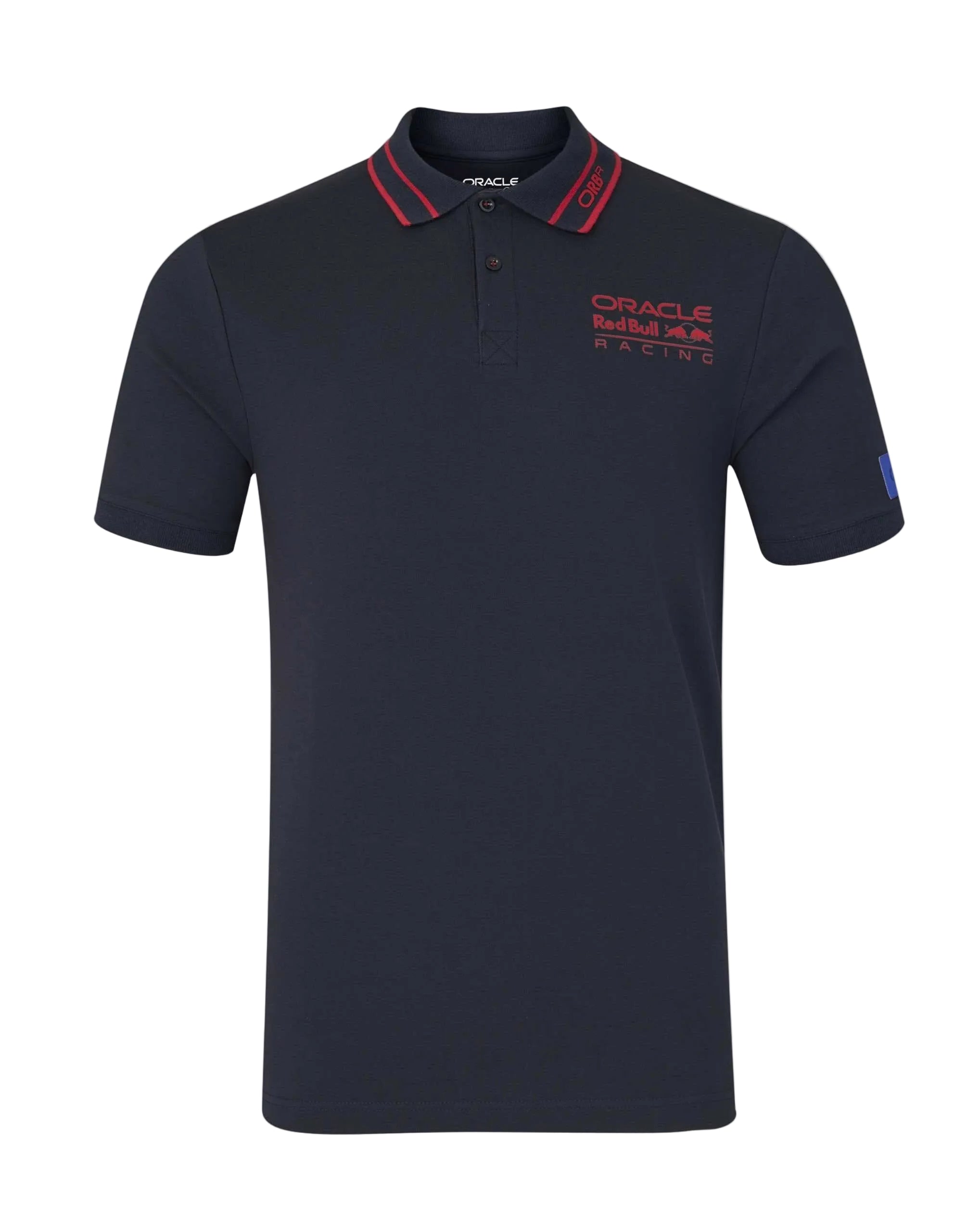 Red Bull Racing F1 Core Logo Polo - Night Sky/Chili Pepper Polos Red Bull Racing XS Navy
