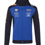 Red Bull Racing F1 2026 Team Full Zip Hooded Sweatshirt- Blue/Navy Hoodies Red Bull Racing