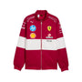 Scuderia Ferrari F1 2025 Team Vintage Racing Jacket - Dark Cherry Jackets Scuderia Ferrari