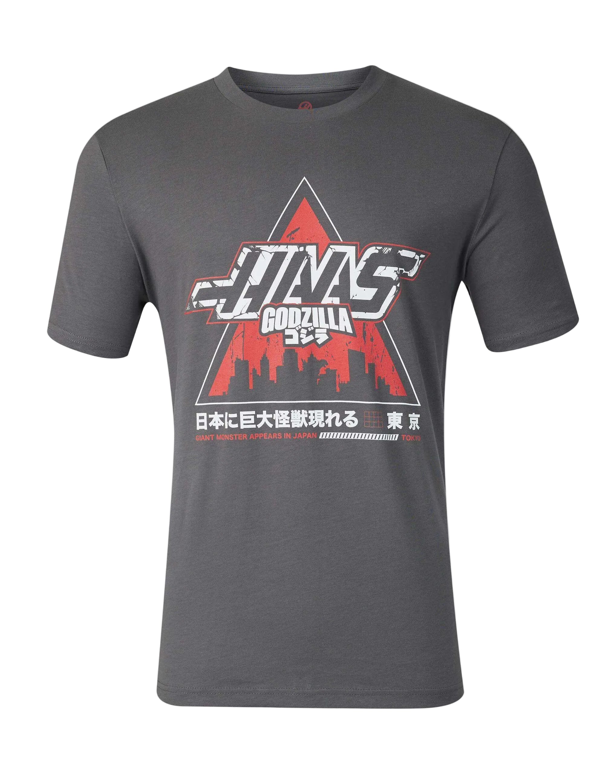 Haas Racing F1 X Godzilla Tokyo T-Shirt - Anthracite T-shirts Haas F1 Racing Team