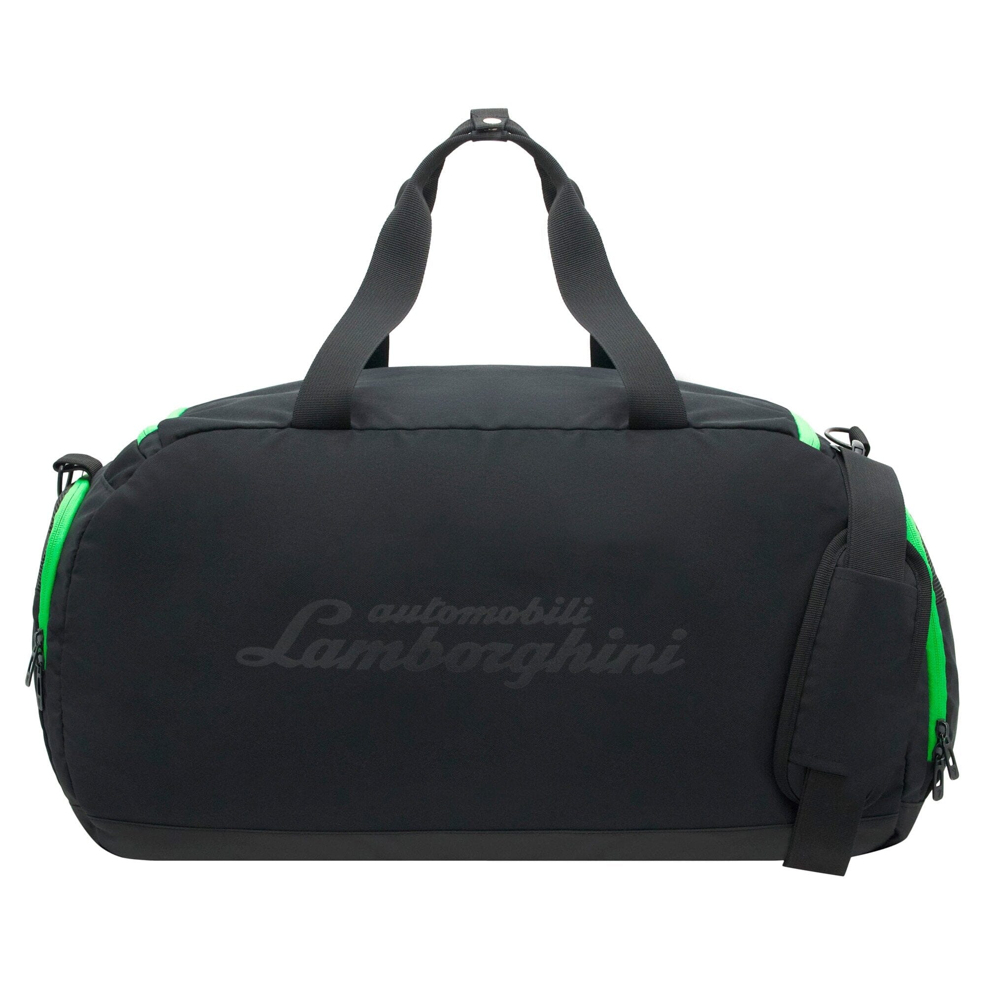 Automobili Lamborghini Squadra Corse Gym/Duffel Bag- Black Bags Automobili Lamborghini
