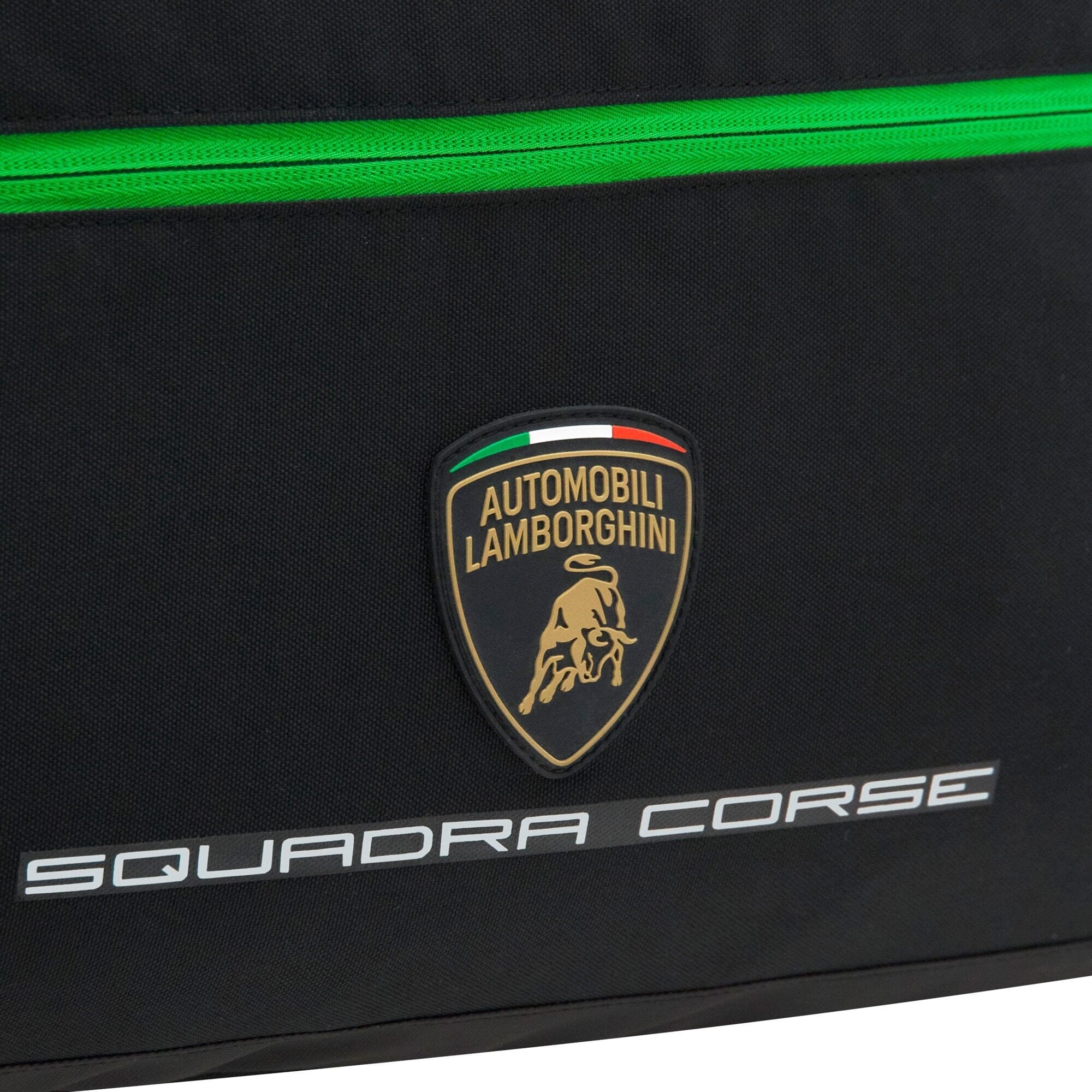 Automobili Lamborghini Squadra Corse Gym/Duffel Bag- Black Bags Automobili Lamborghini