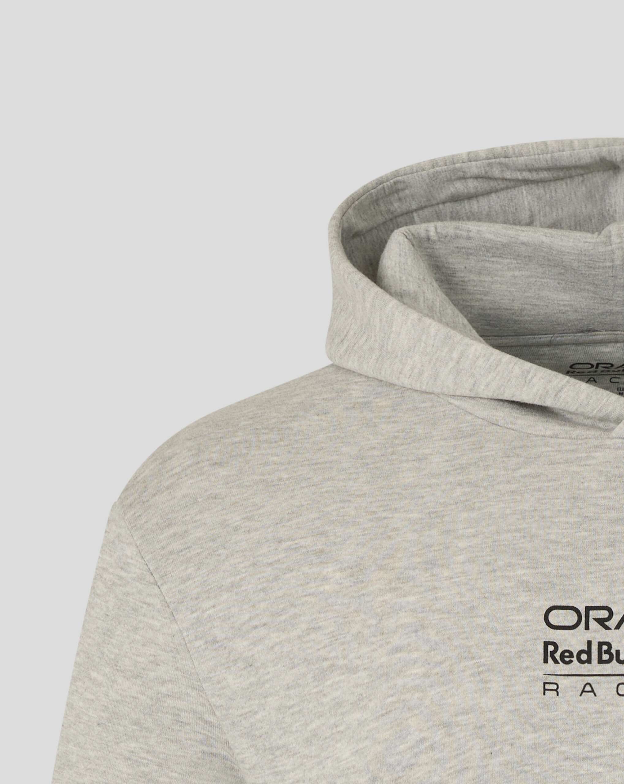 Red Bull Racing F1 Graphic Bull Hoodie - Grey Marl Hoodies Red Bull Racing