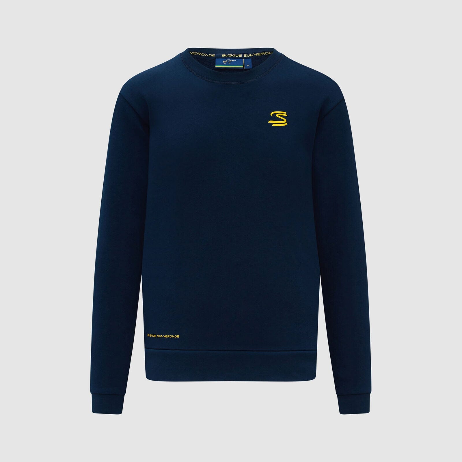 Ayrton Senna Crew Sweater - Blue Hoodies Ayrton Senna