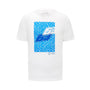 Mercedes Benz F1 Special Edition George Russell 2023 "No Diving" Miami GP T-Shirt -White T-shirts Mercedes AMG Petronas