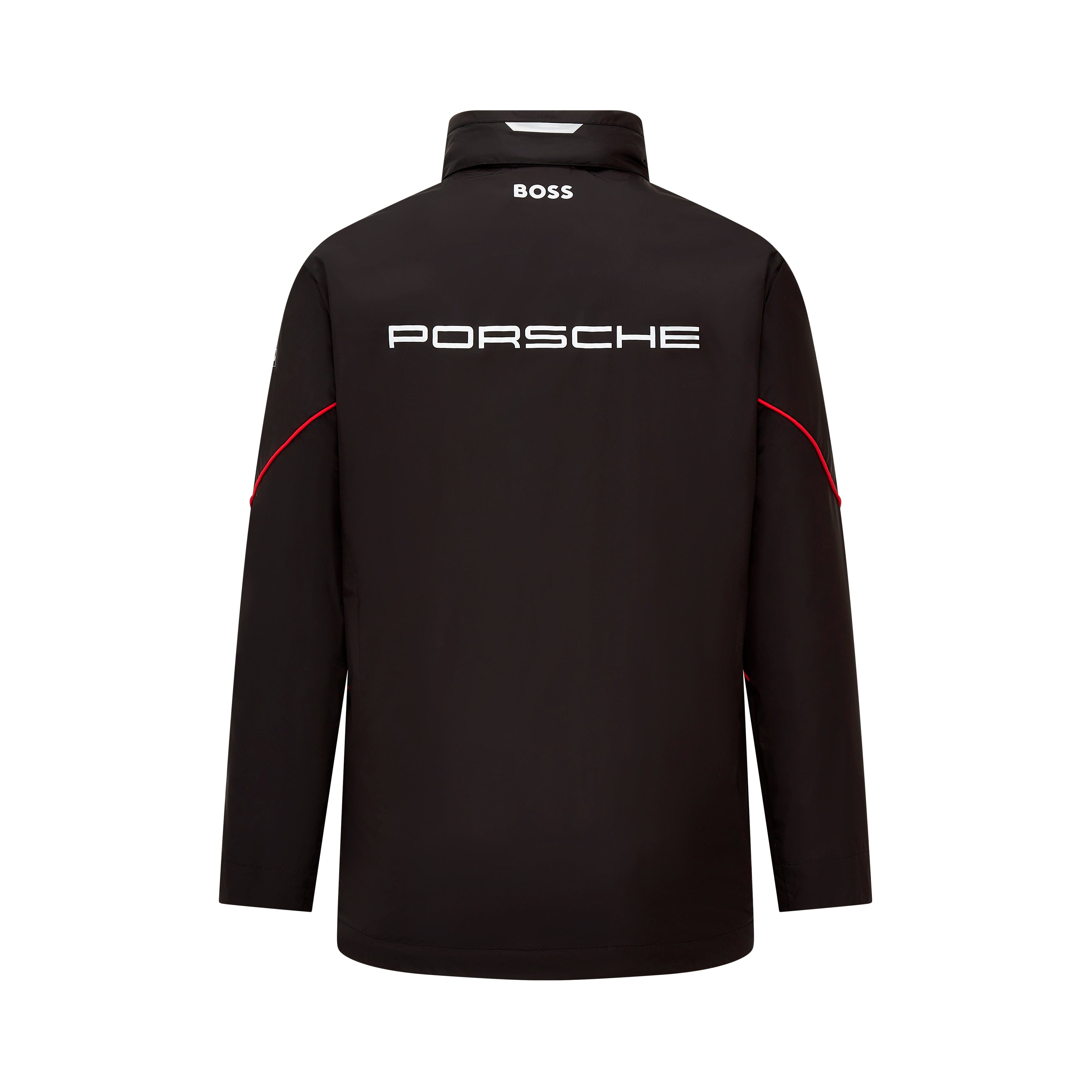 Porsche Motorsports Team Rain Jacket - Black Jackets Porsche