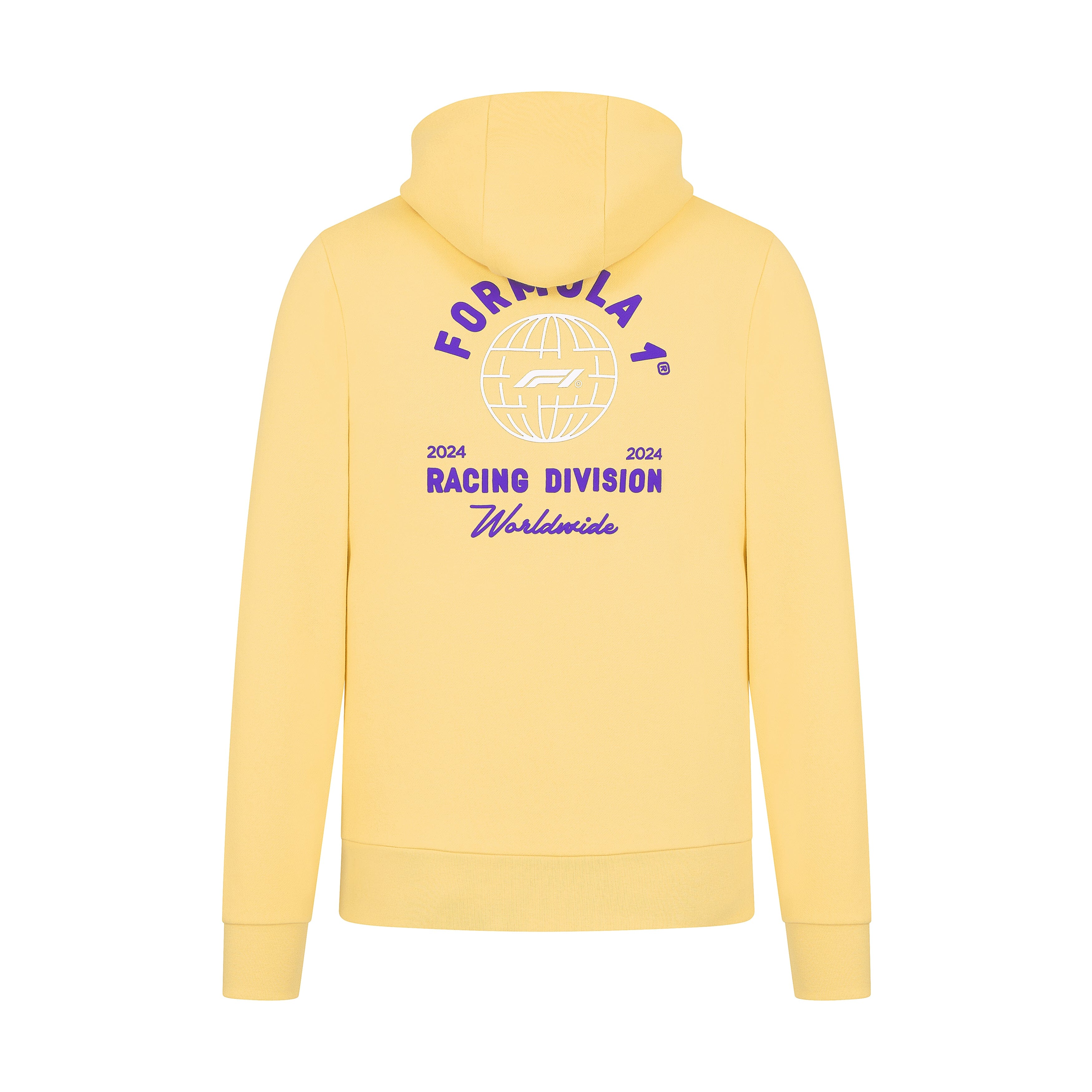Formula 1 Tech Collection F1 "Racing Division Worldwide' Hoodie - Yellow/Pink Hoodies Formula 1
