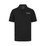Mercedes AMG Petronas F1 Men's Fanwear Polo Shirt - Black Polos Mercedes AMG Petronas XS Black