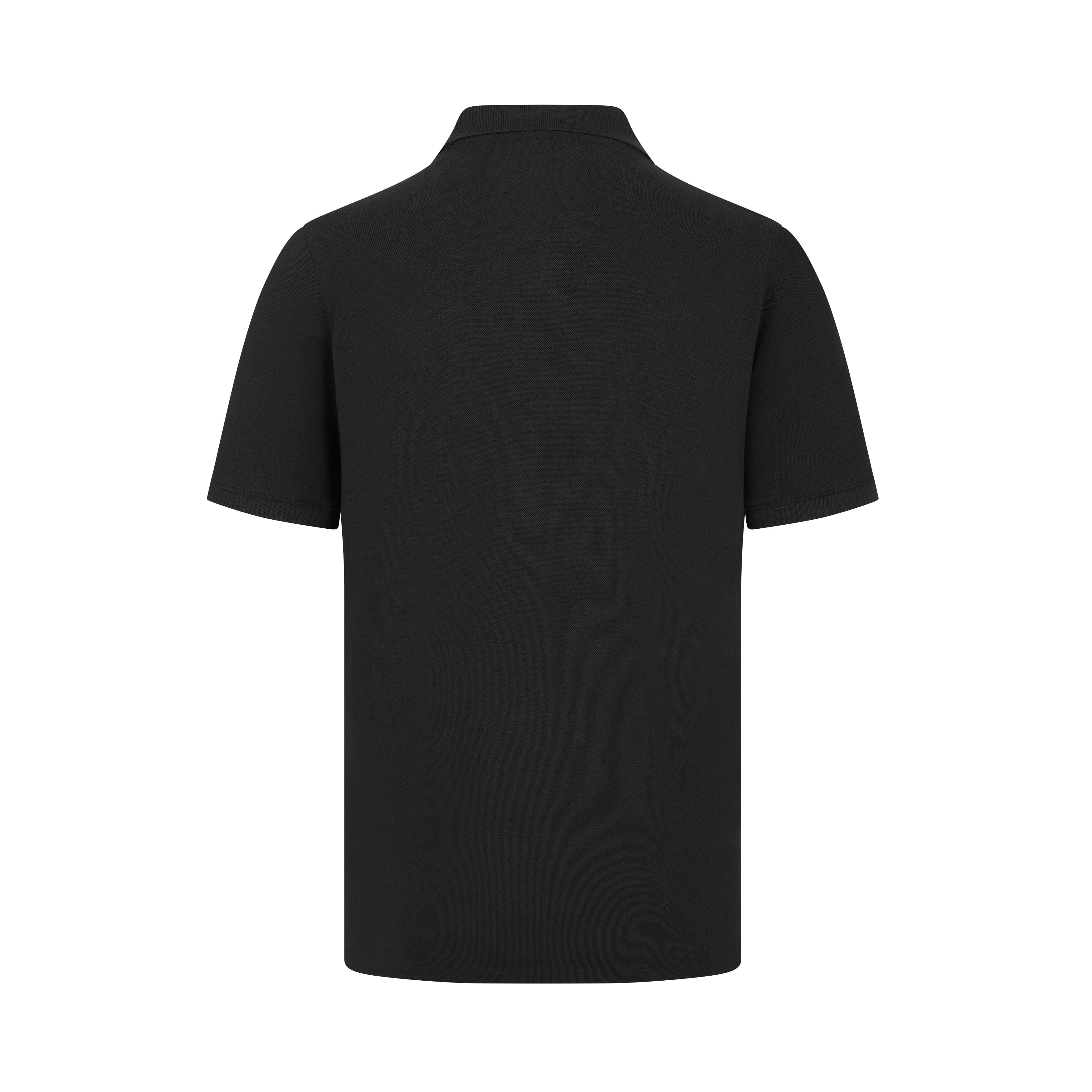 Mercedes AMG Petronas F1 Men's Fanwear Polo Shirt - Black Polos Mercedes AMG Petronas