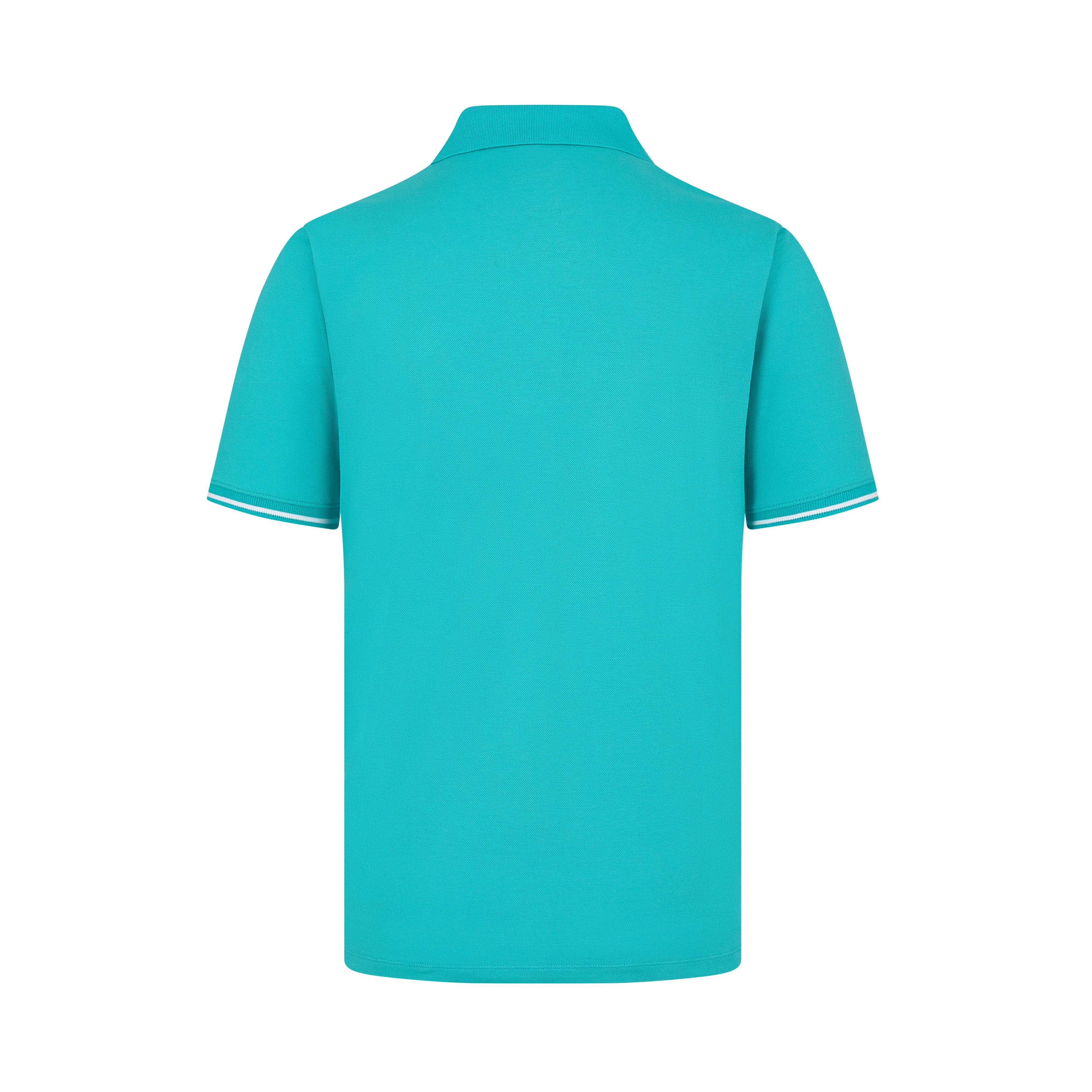Mercedes AMG Petronas F1 Men's Fanwear Polo Shirt - Black Polos Mercedes AMG Petronas