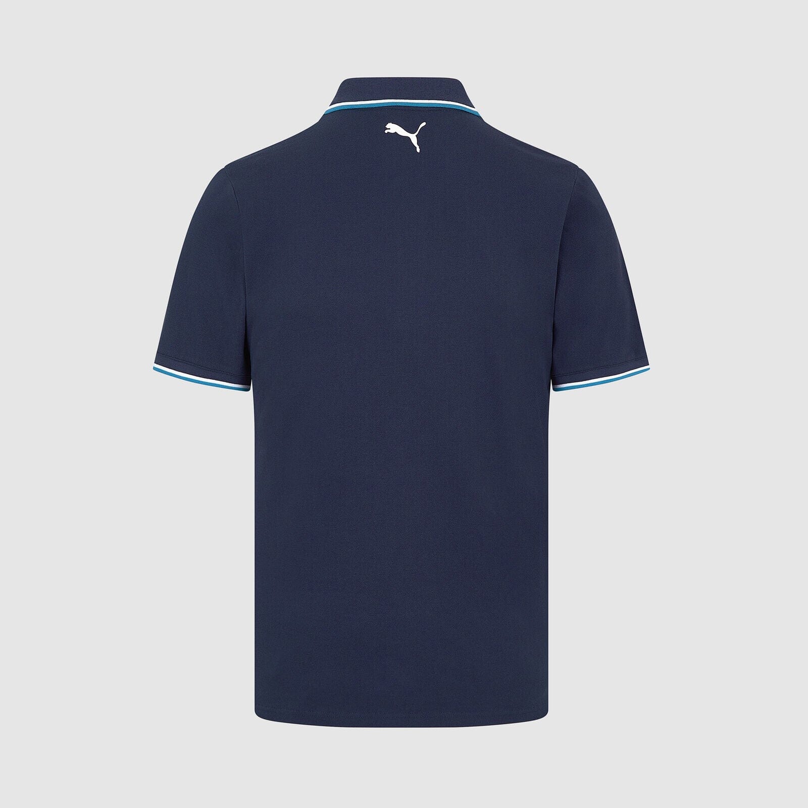 Williams Racing F1 Men's Small Logo Polo Shirt - Navy Polos Williams Racing