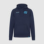 Williams Racing F1 Men's Logan Sargeant Hoodie - Navy Hoodies Williams Racing