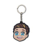 Mercedes AMG Petronas F1 George Russell Caricature Keychain Keyrings Mercedes AMG Petronas