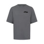 Formula 1 Tech Relaxed Fit Boucle T-Shirt - Grey/White T-shirts Formula 1 XS Grey