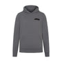 Formula 1 Tech Relaxed Fit Boucle Hoodie - Grey/White Hoodies Formula 1 XS Grey