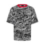 Porsche Motorsport AOP T-Shirt - Black Polos Porsche