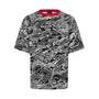 Porsche Motorsport AOP T-Shirt - Black Polos Porsche