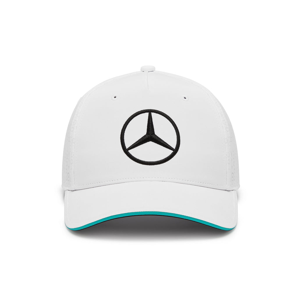 Mercedes AMG Petronas F1 2024 Team Baseball Hat- Black/White Hats Mercedes AMG Petronas 