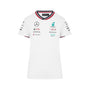 Mercedes AMG Petronas F1 2024 Women's Team T-Shirt - White/Black T-shirts Mercedes AMG Petronas XS White