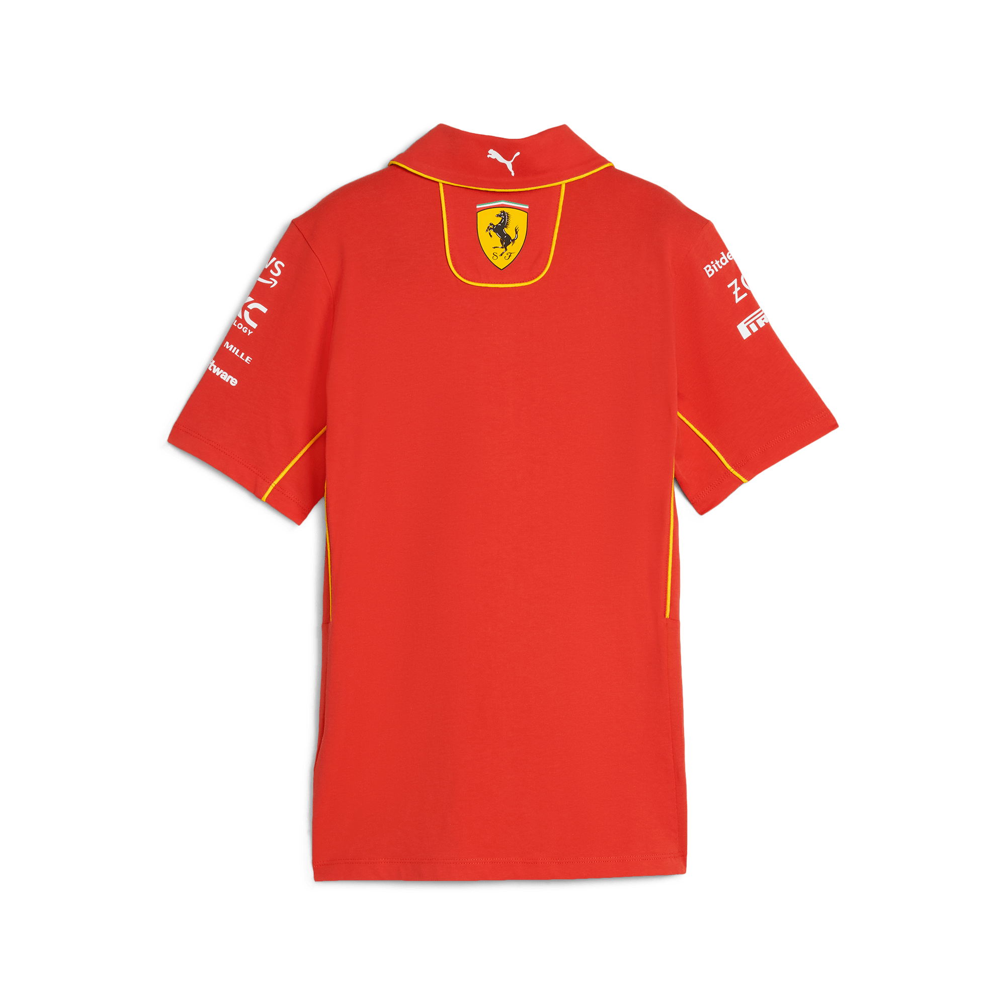 Scuderia Ferrari F1 2024 Women's Team Polo Shirt - Red Polos Scuderia Ferrari