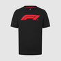 Formula 1 Tech Collection F1 Men's Logo T-Shirt - Black/Red/White T-shirts Formula 1 XS Black