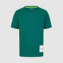 Aston Martin F1 Lifestyle Logo T-Shirt - Green/Lime/White T-shirts Aston Martin F1 XS Green