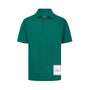 Aston Martin F1 Men's Logo Polo Shirt -Black/Green Polos Aston Martin F1 S Green