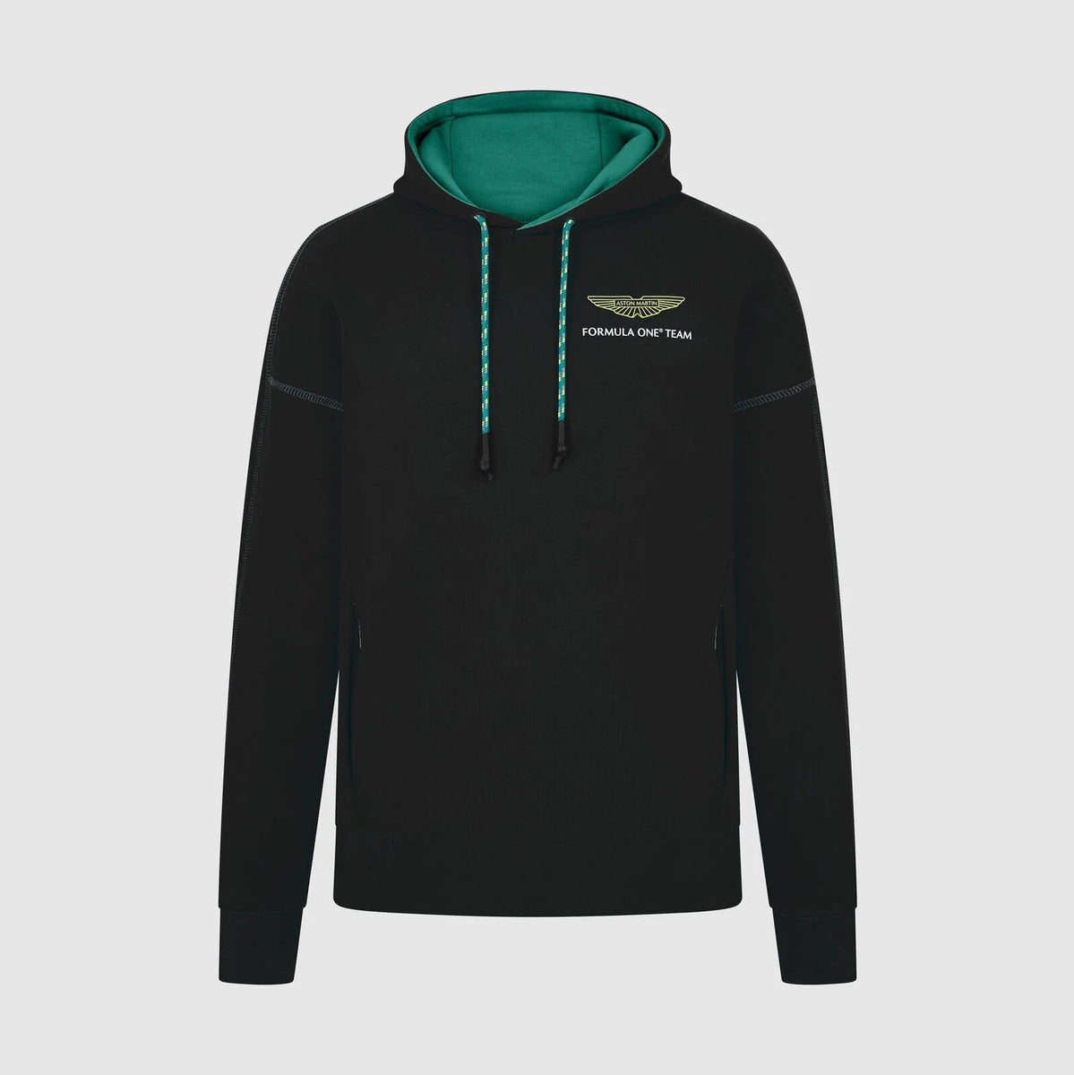 Aston Martin F1 SV フーディー L 新品 Aston Martin F1 Lifestyle Logo Hoodie - Black/Green – CMC Motorsports®