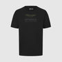 Aston Martin F1 Fanwear Stealth Logo T-Shirt - Black T-shirts Aston Martin F1