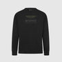 Aston Martin F1 Fanwear Stealth Logo Sweatshirt - Black Sweatshirt Aston Martin F1