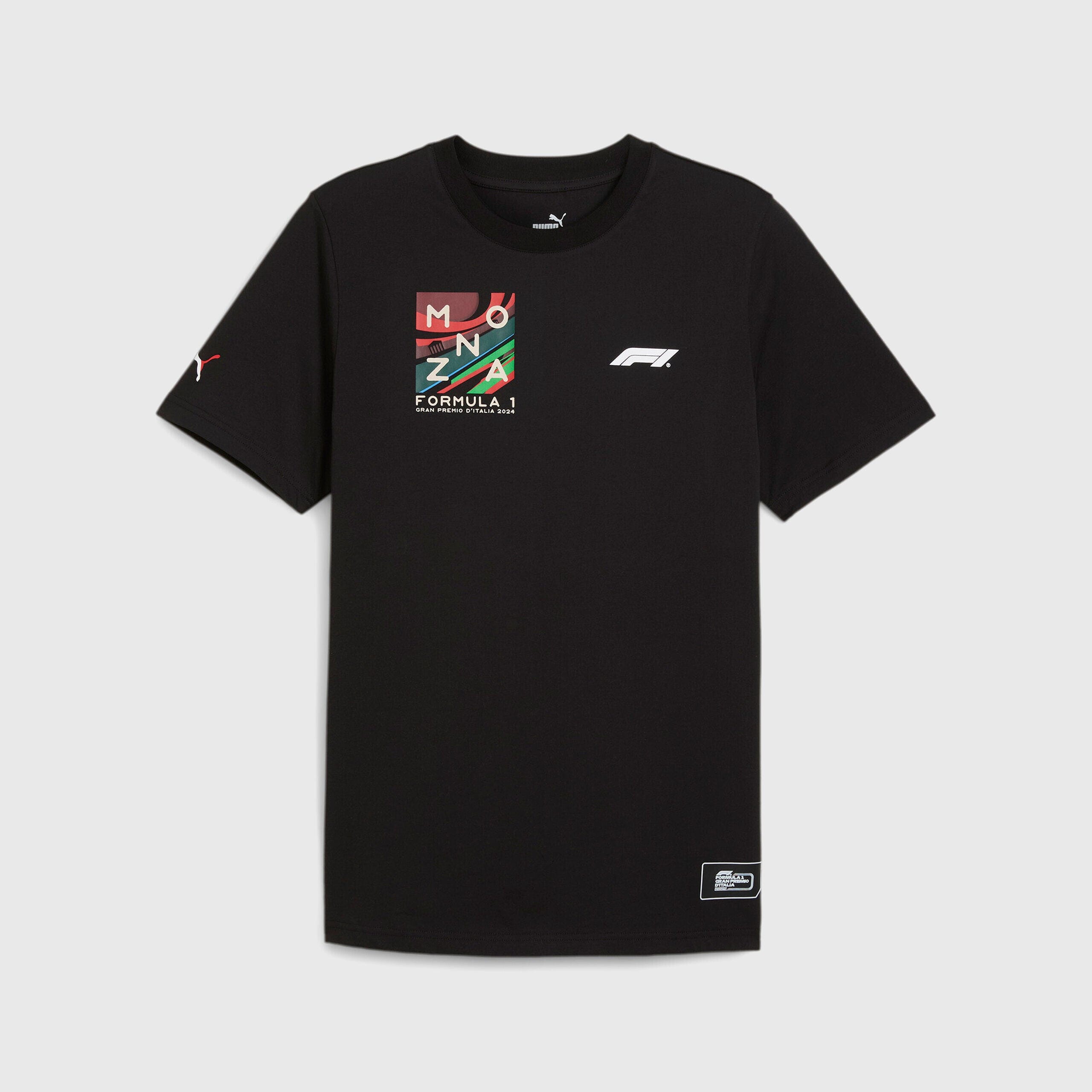 Formula 1 Tech Collection F1 Men's Monza GP T-Shirt - Black T-shirts Formula 1