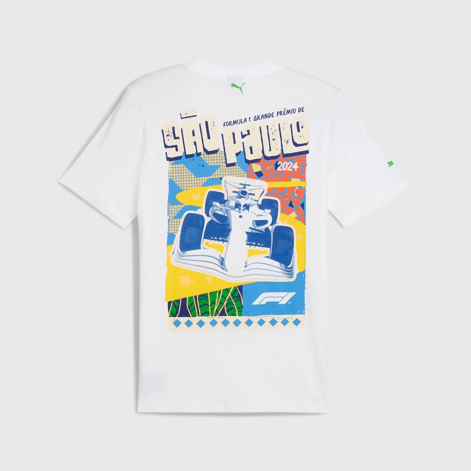 Formula 1 Tech Collection F1 Men's Brazil GP T-Shirt - White T-shirts Formula 1