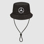 Mercedes AMG Petronas F1 2024 Team Bucket Hat - Black Hats Mercedes AMG Petronas