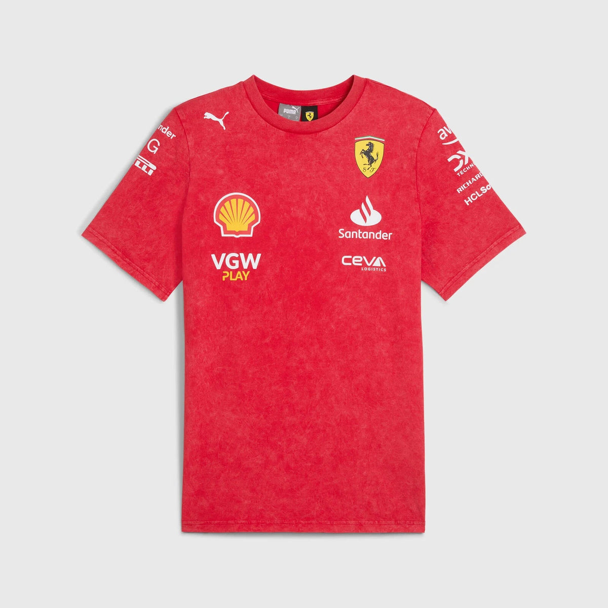 Scuderia Ferrari F1 Special Edition Las Vegas GP Team T Shirt Desert
