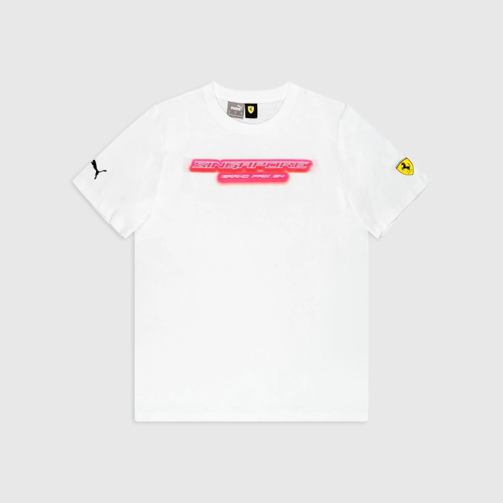 Scuderia Ferrari F1 Special Edition Singapore GP T-Shirt - White T-shirts Scuderia Ferrari