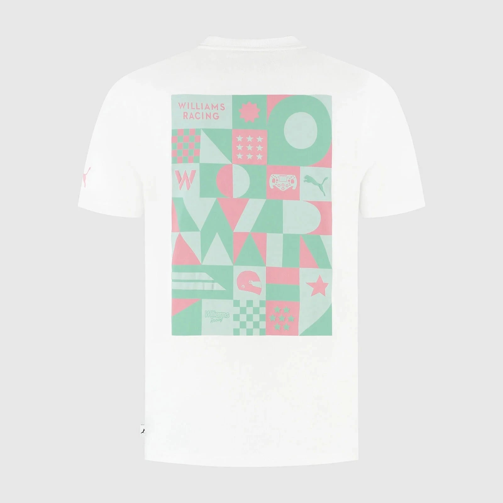 Williams Racing F1 Special Edition Miami GP Beach T-Shirt - White T-shirts Williams Racing