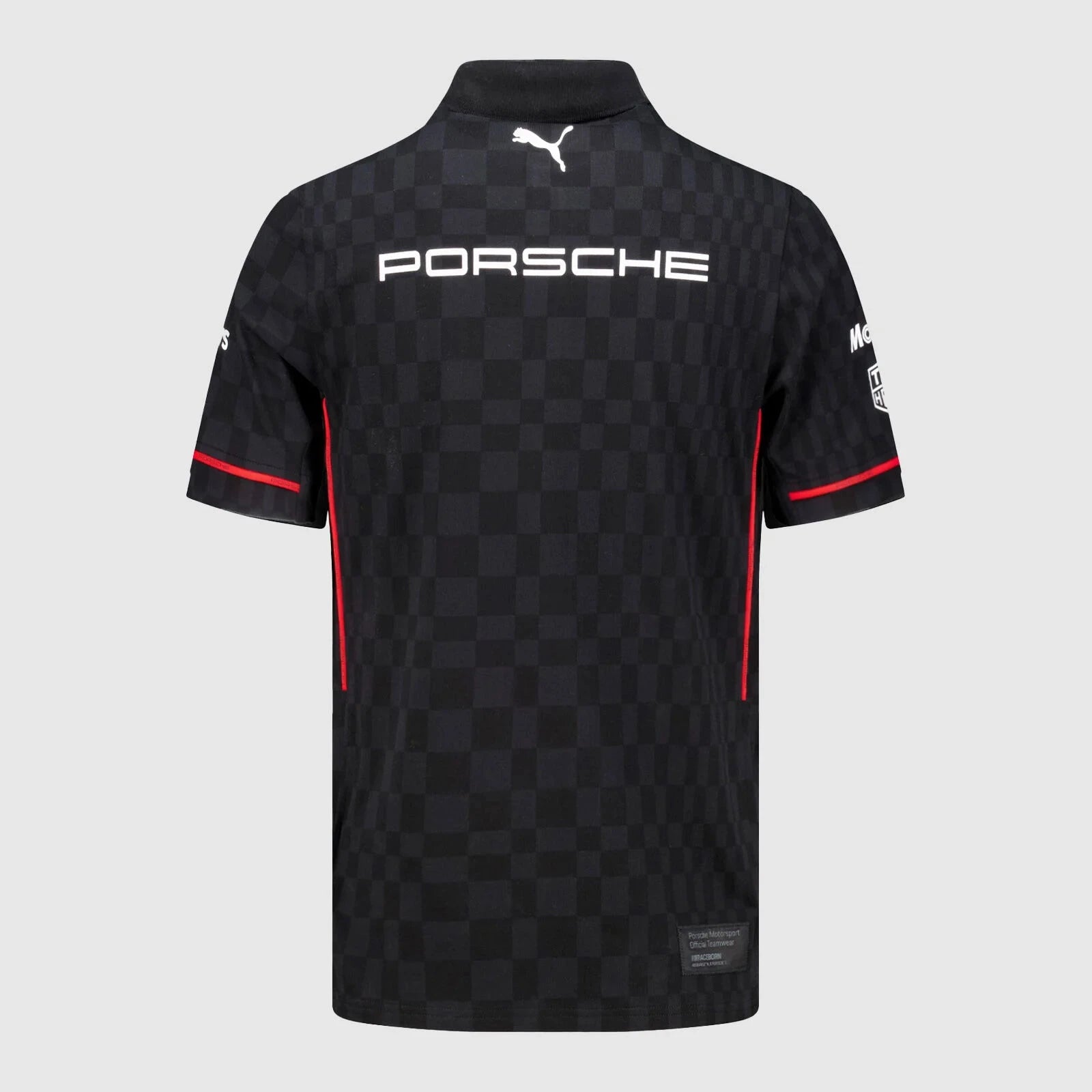 Porsche Motorsport Men's Team Polo Shirt - Black Polos Porsche
