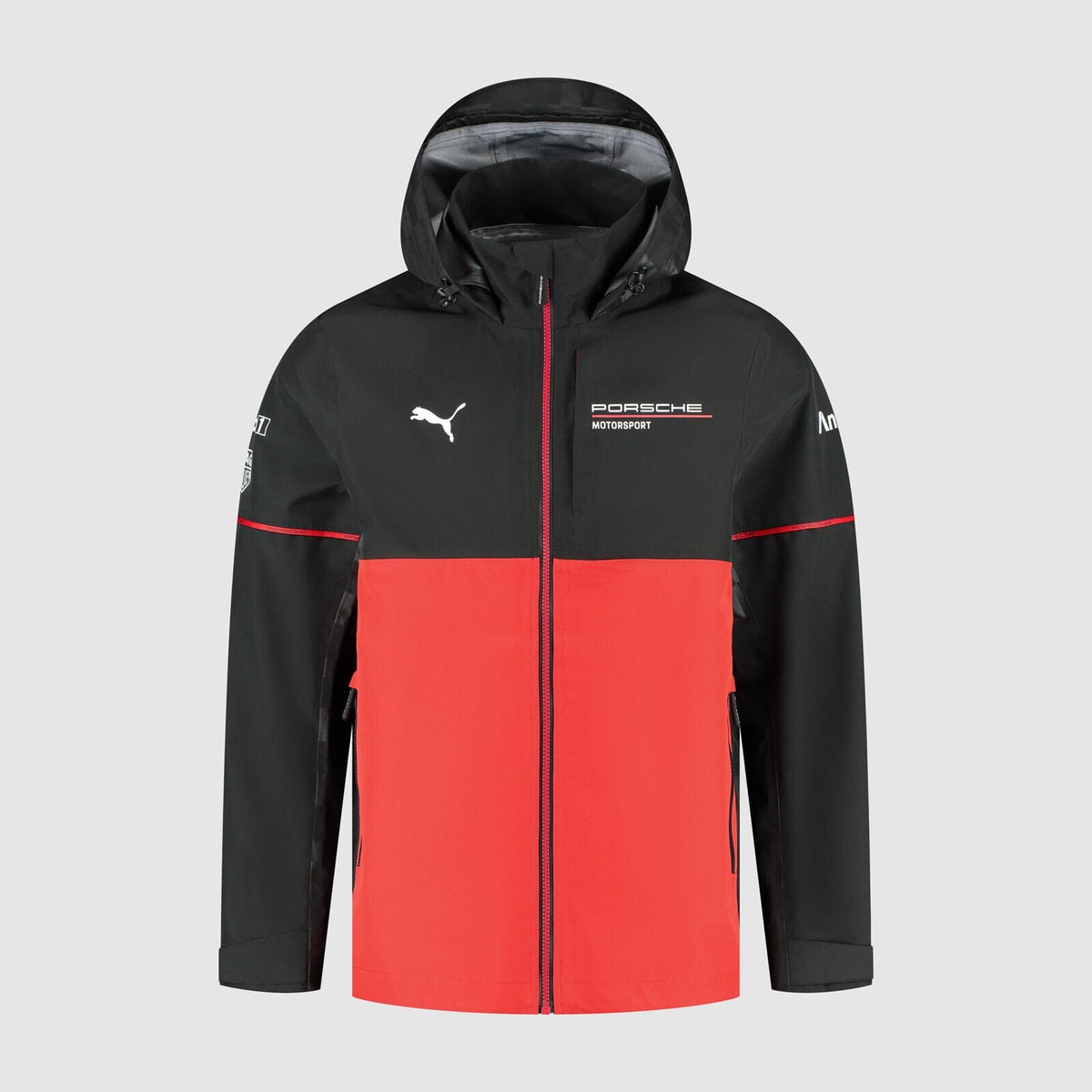 Porsche Motorsport Team Rain Jacket - Black – CMC Motorsports®