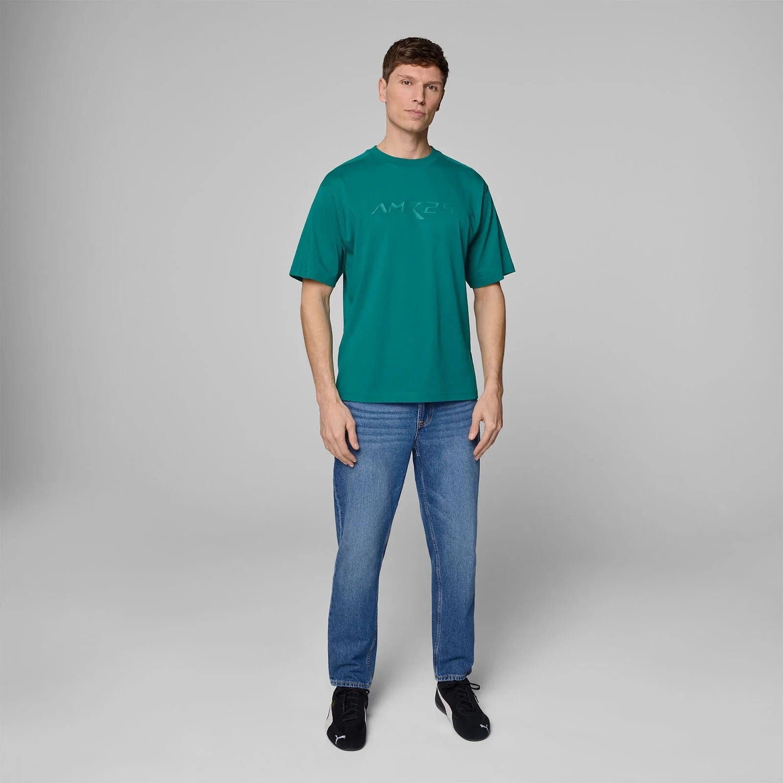 Aston Martin F1 Men's AMR25 T-Shirt - Green T-shirts Aston Martin F1