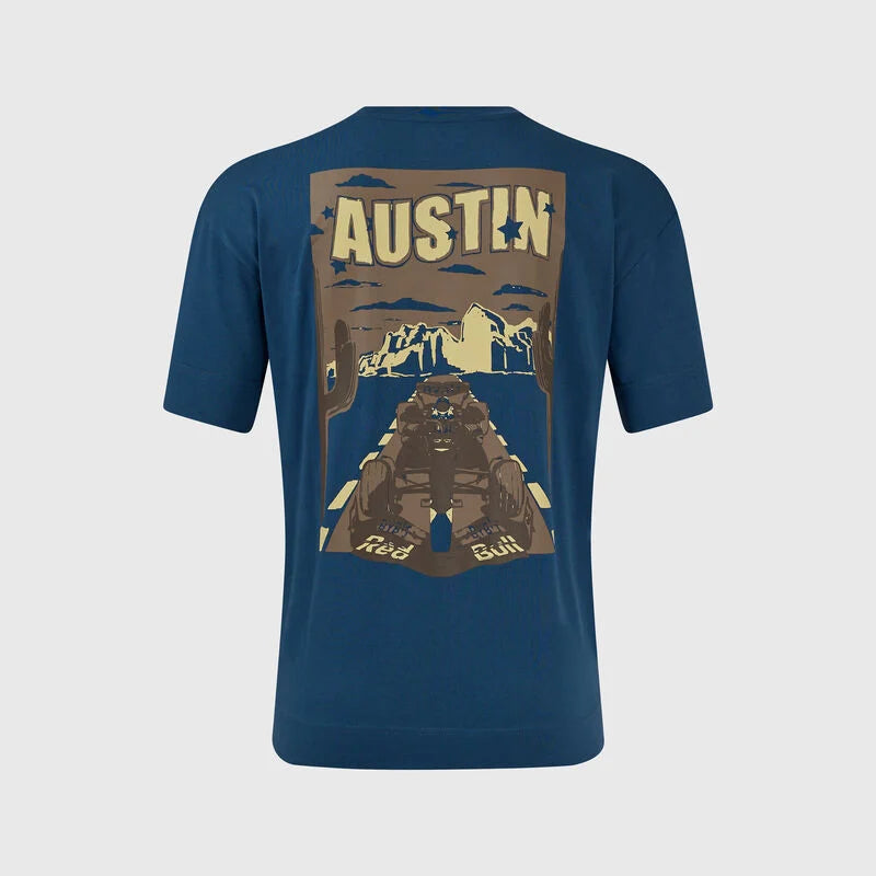 Red Bull Racing F1 Kids Special Edition Austin GP T-Shirt- Youth Denim T-shirts Red Bull Racing